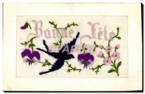 Cartes postales Fantaisie Toilee Oiseau