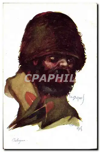 Cartes postales Fantaisie Illustrateur Dupuis Militaria Cosaque