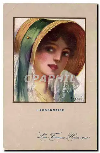 Cartes postales Fantaisie Illustrateur Dupuis L&#39Ardennaise Ardennes