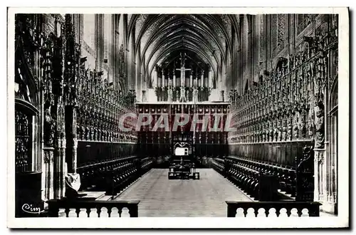 Cartes postales Orgue Albi Le choeur de la cathedrale