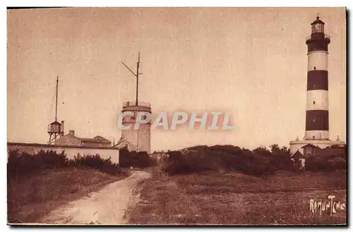 Cartes postales L&#39Ile d&#39Oleron Phare Semaphore et tour des signaux de Chassiron