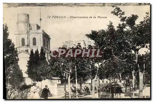 Cartes postales Phare Toulon Observatoire de la Marine Tramway Ricqles