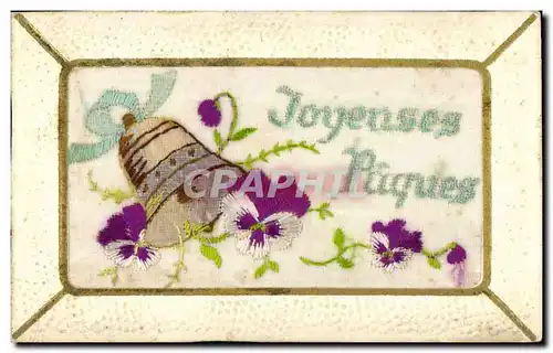 Cartes postales Fantaisie Toilee Fleurs