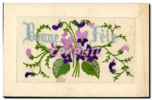 Cartes postales Fantaisie Toilee Fleurs