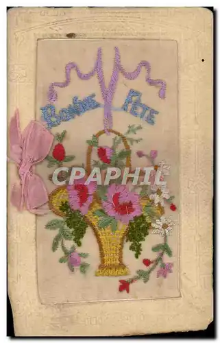 Cartes postales Fantaisie Toilee Fleurs