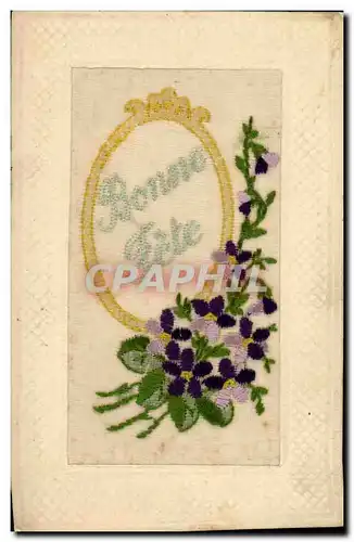 Cartes postales Fantaisie Toilee Fleurs