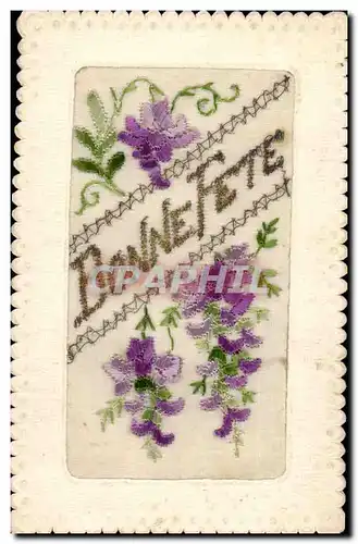 Cartes postales Fantaisie Toilee Fleurs