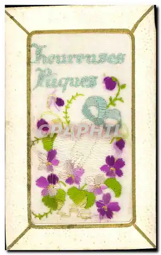 Cartes postales Fantaisie Toilee Fleurs