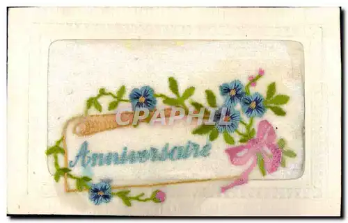 Cartes postales Fantaisie Toilee Fleurs