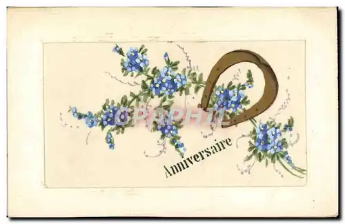 Cartes postales Fantaisie Toilee Fleurs