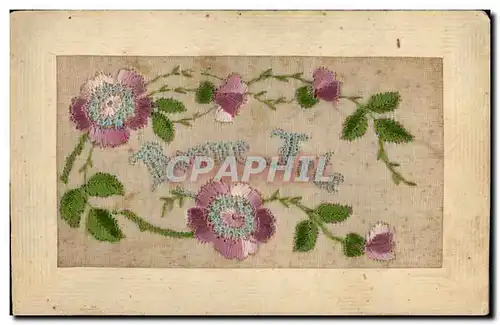 Cartes postales Fantaisie Toilee Fleurs