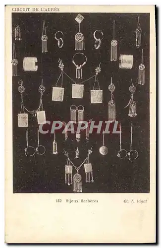 Ansichtskarte AK Circuit de l&#39Aures Bijoux Berberes