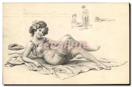 Cartes postales Fantaisie Femme