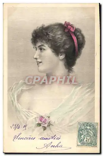 Cartes postales Fantaisie Femme