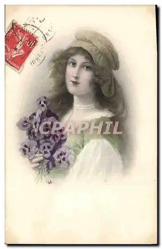 Cartes postales Fantaisie Femme