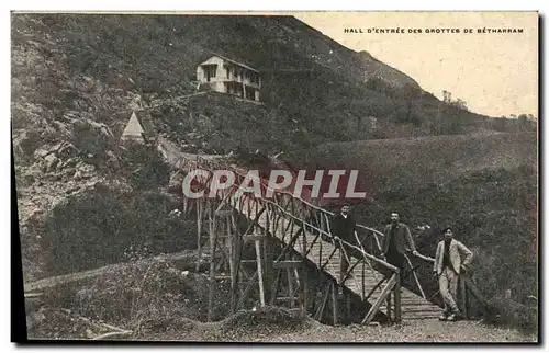 Cartes postales Grotte Grottes Hall d&#39entree des grottes de Betharram