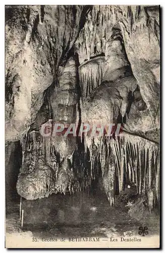 Ansichtskarte AK Grotte Grottes de Betharram Les dentelles