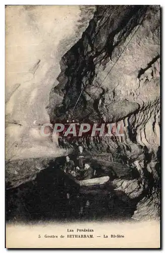 Cartes postales Grotte Grottes de Betharram La riviere