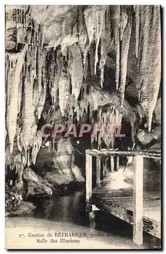 Cartes postales Grotte Grottes de Betharram Salle des illusions