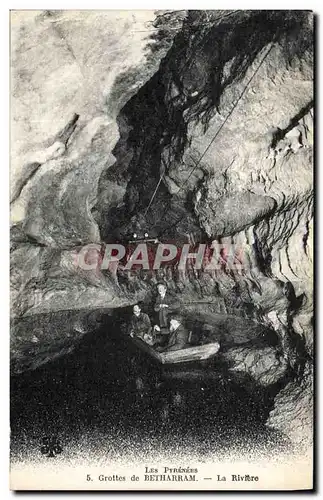 Ansichtskarte AK Grotte Grottes de Betharram La riviere