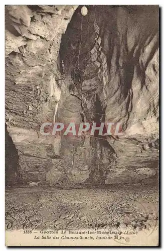 Ansichtskarte AK Grotte Grottes de Baume les Messieurs La salle des chauve souris