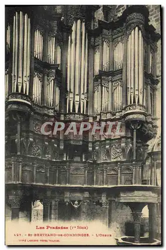 Cartes postales Orgue St Bertrand de Comminges L&#39orgue