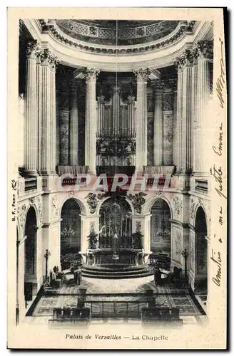 Ansichtskarte AK Orgue Palais de Versailles La chapelle