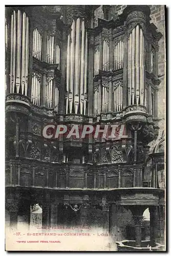 Cartes postales Orgue St Bertrand de Comminges L&#39orgue