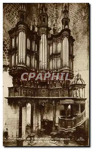 Ansichtskarte AK Orgue Cathedrale de St Bertrand de Comminges Les orgues