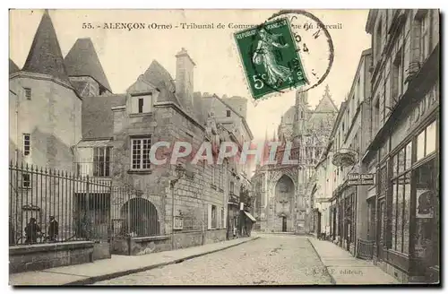 Cartes postales Alencon Tribunal de commerce