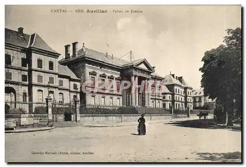 Cartes postales Aurillac Palais de justice