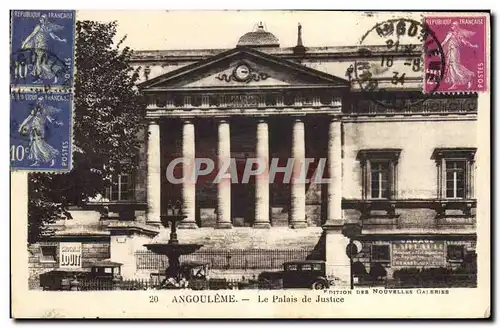 Cartes postales Angouleme Le palais de justice