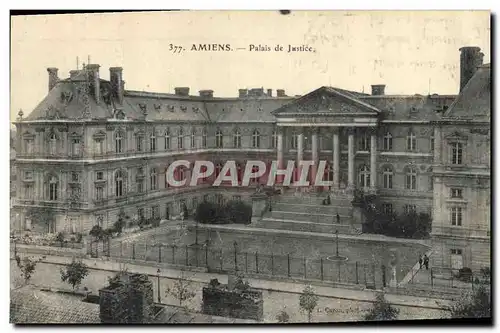 Cartes postales Amiens Palais de Justice