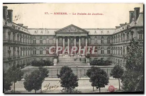 Cartes postales Amiens Le Palais de Justice