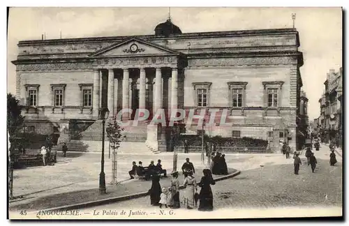 Cartes postales Angouleme Le Palais de Justice