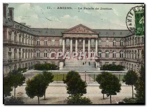 Cartes postales Amiens Le Palais de Justice