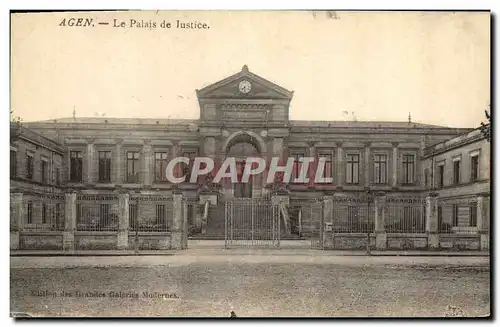 Cartes postales Agen Le Palais de Justice