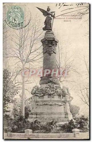 Ansichtskarte AK Militaria Guerre de 1870 Perpignan Monument commemoratif