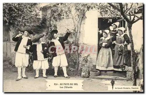 Ansichtskarte AK Folklore Au Pays du Sel Les fetards