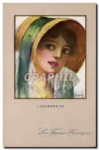 Cartes postales Fantaisie Illustrateur Dupuis Militaria L&#39Ardennaise Ardennes
