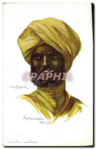 Cartes postales Fantaisie Illustrateur Dupuis Militaria Cavalerie indienne