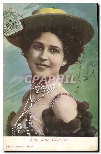 Cartes postales Bijoux Femme Sen Luz Chavita