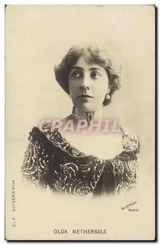 Cartes postales Bijoux Femme Olga Nethersole