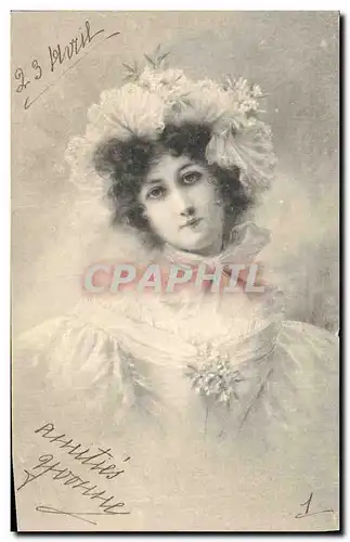 Cartes postales Fantaisie Femme