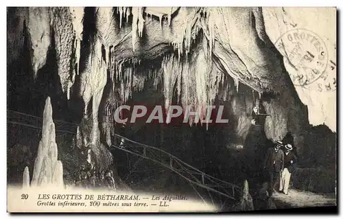 Ansichtskarte AK Grotte Grottes de Betharram Les aiguilles Grottes inferieures