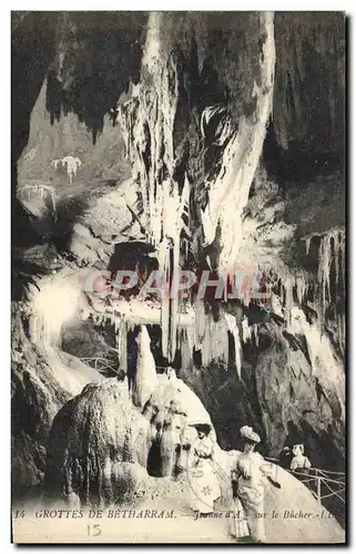 Ansichtskarte AK Grotte Grottes de Betharram Jeanne d&#39Arc sur le bucher