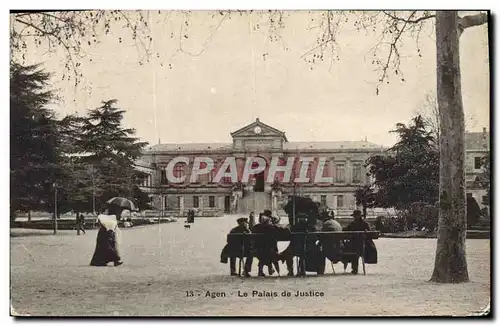 Ansichtskarte AK Palais de Justice Agen