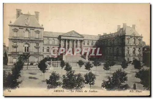 Cartes postales Palais de Justice Amiens