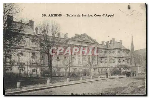 Ansichtskarte AK Palais de Justice Cour d&#39Appel Amiens