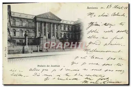 Cartes postales Palais de Justice Amiens